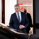 El canciller de Austria Karl Nehammer en Moscú, para reunirse con el presidente de Rusia