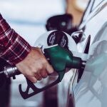 Imagen de archivo de una gasolinera