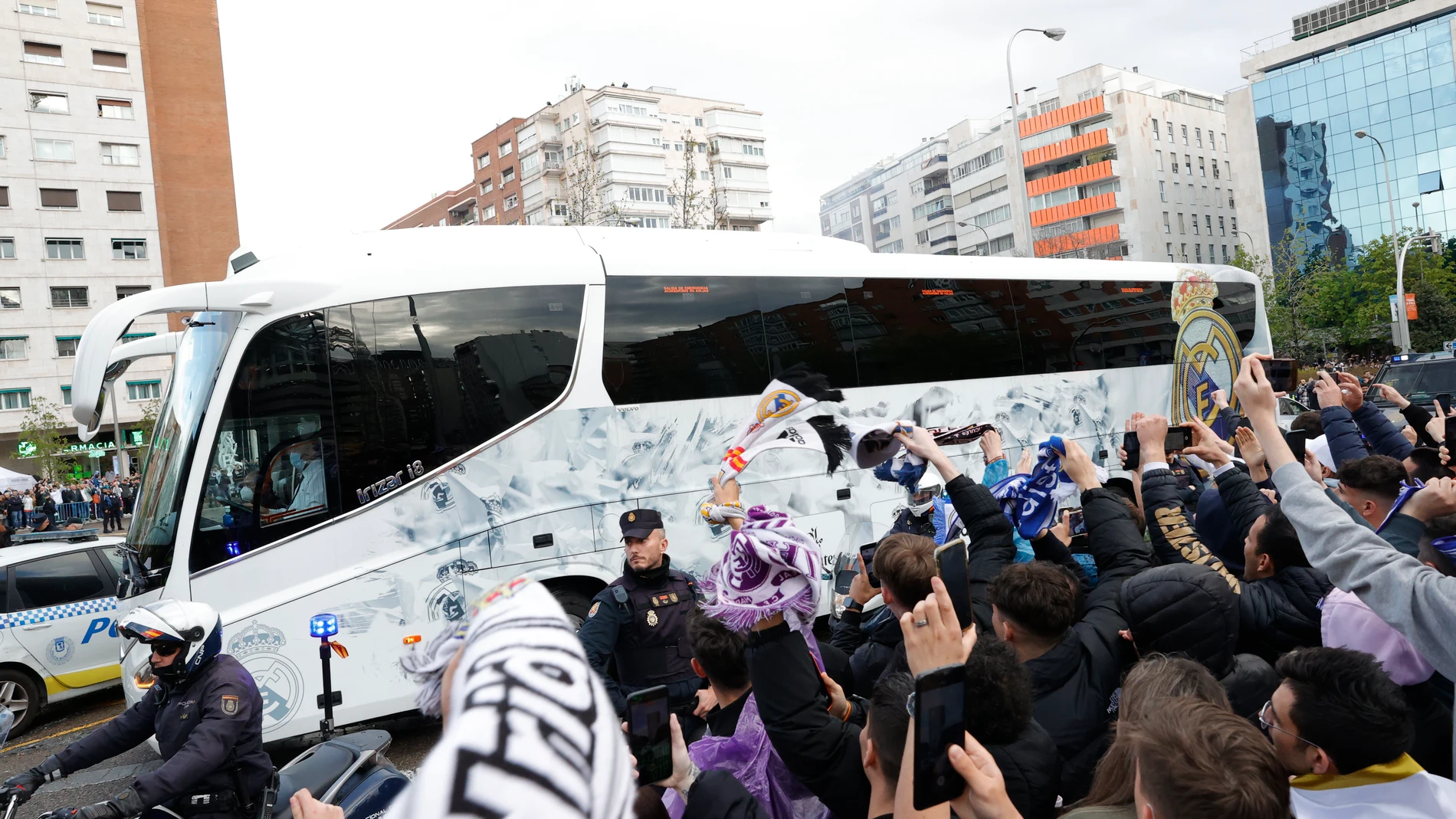 Autobús del Real Madrid
