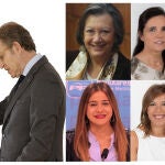 Luisa Fernanda Rudi, Pilar Rojo, Sofía Acedo y Ana Isabel Alós están en las quinielas de Feijóo