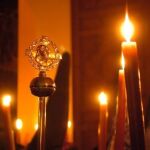 Imagen de la procesión del Jueves Santo, la Cofradía del Santísimo Cristo del Refugio