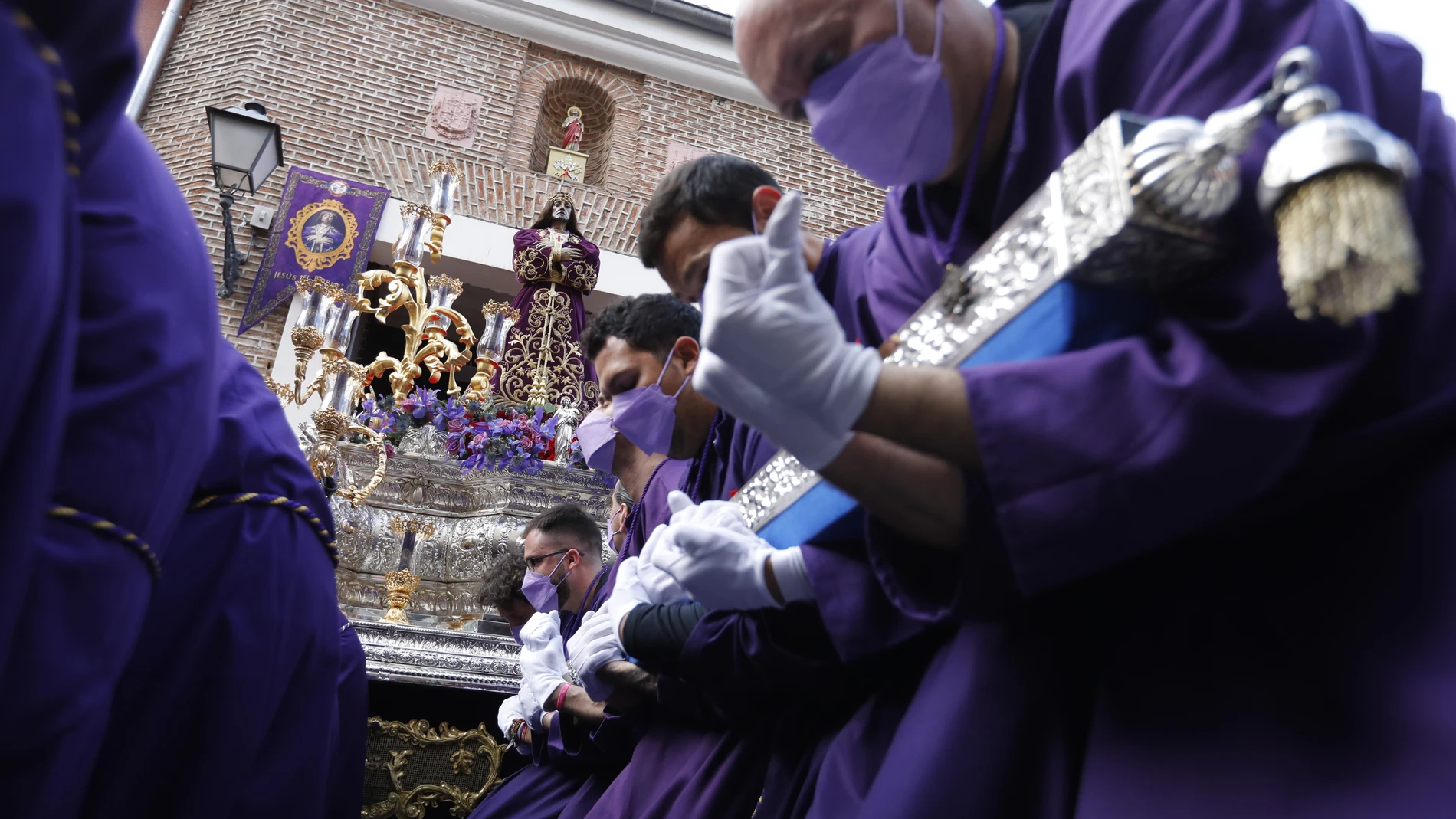 Imagen de un paso de Semana Santa