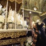Los exornos florales de la Hermandad de la Macarena