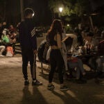 Imagen de archivo de un botellón en la vía pública