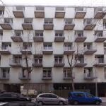 Un bloque del barrio de Fort Pienc. an Barcelona