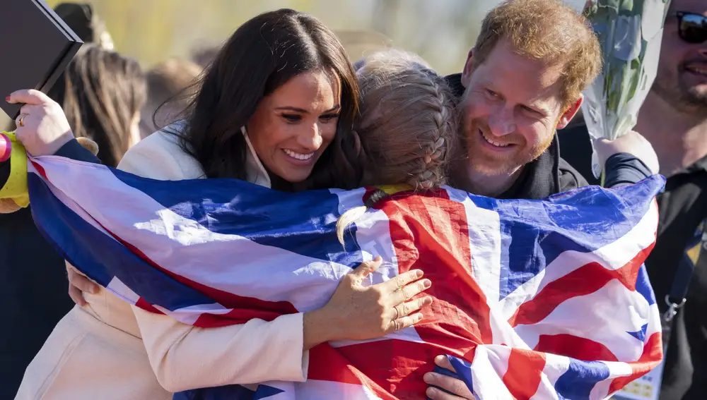 Meghan Markle en la Invictus Games. (AP Photo/Peter Dejong)