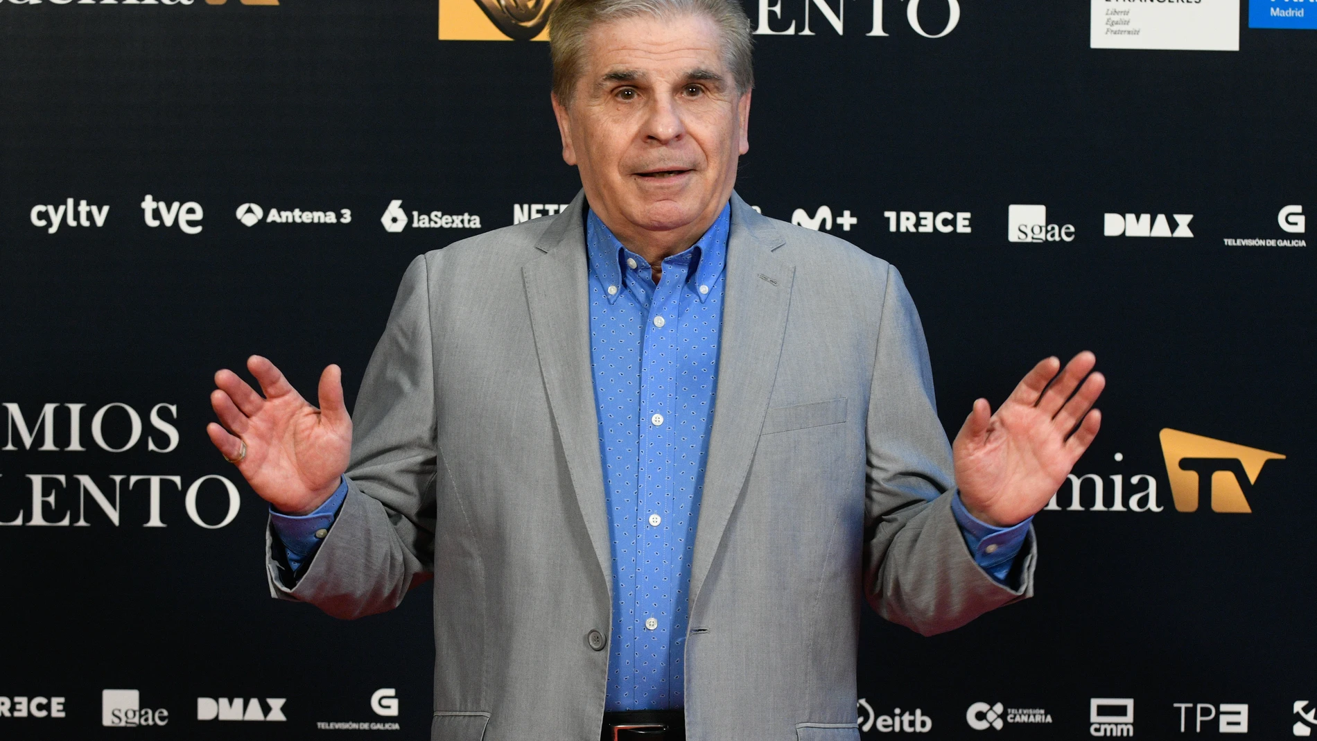 Pedro Ruiz asistió a la entrega de los Premios Talento 2022 que entrega la Academia de Televisión