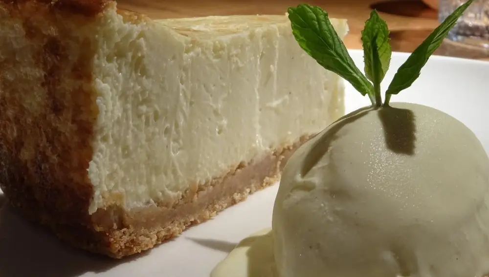 Tarta de queso de Taberna Y Media