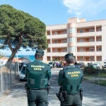 Miembros de la Guardia Civil en Granada
