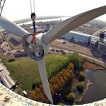 En 2019 la energía eólica suministró el 15% de la electricidad de la UE, según Wind Europe