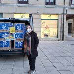 Recogida de material en CSIF LEÓN para refugiados ucranianos en España