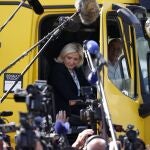 La desdiabolización de Le Pen viene de atrás pero la de esta campaña quizás haya sido su punto cumbre ya que la coyuntura internacional le ha permitido hablar a los franceses de su bolsillo