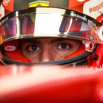 SAINZ Carlos (spa), Scuderia Ferrari F1-75, portrait during the Formula 1 Grand Premio del Made in Italy e dell'Emilia-Romagna 2022, 4th round of the 2022 FIA Formula One World Championship, on the Imola Circuit, from April 22 to 24, 2022 in Imola, Italy - Photo Florent Gooden / DPPI AFP7 22/04/2022 ONLY FOR USE IN SPAIN