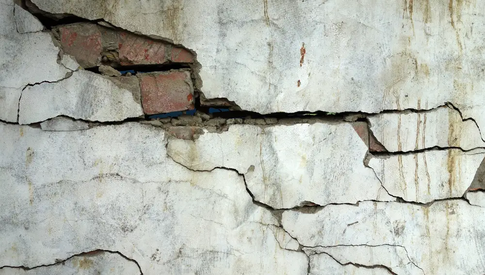 Unas gritas formadas por un terremoto