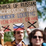 Manifestación en Berlín contra la invasión rusa este fin de semana