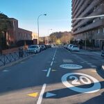 Nueva señalización de los entornos escolares madrileños