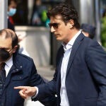 El empresario Luis Medina a su llegada al Juzgado de Instrucción número 47 de Madrid
