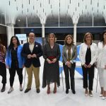 Un momento del coloquio "Soñar en femenino" celebrado en Store Sierpes de CaixaBank, en Sevilla