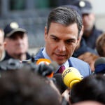 El presidente del Gobierno, Pedro Sánchez
