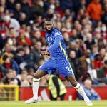 Antonio Rudiger, con la camiseta del Chelsea