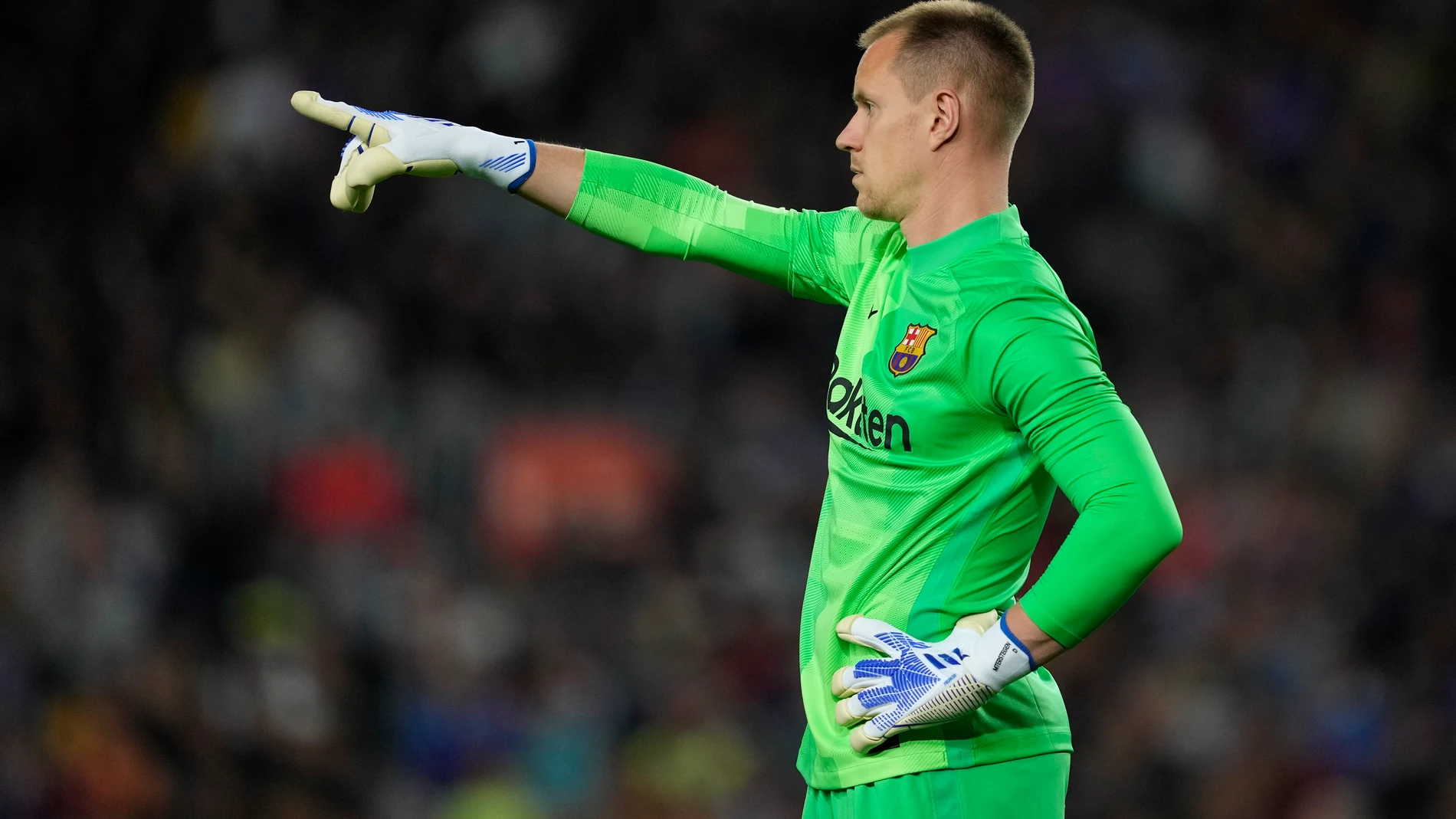 El portero del FC Barcelona Marc André Ter Stegen