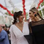 Paz Padilla y su hija Anna disfrutando de la Feria de Abril.