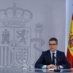 El ministro de la Presidencia, Relaciones con las Cortes y Memoria Democrática, Félix Bolaños