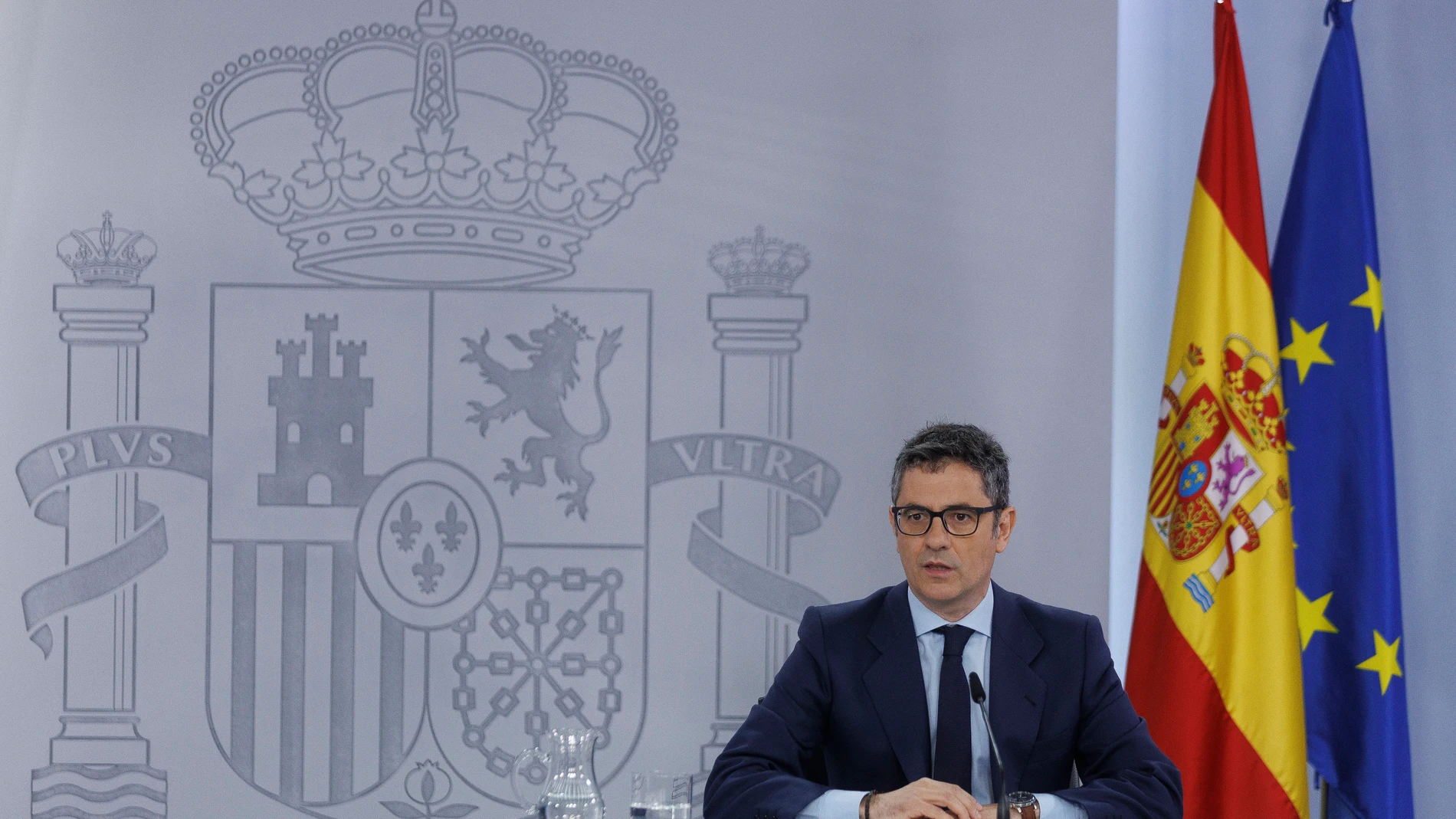 El ministro de la Presidencia, Relaciones con las Cortes y Memoria Democrática, Félix Bolaños