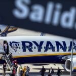 Un avión de Ryanair