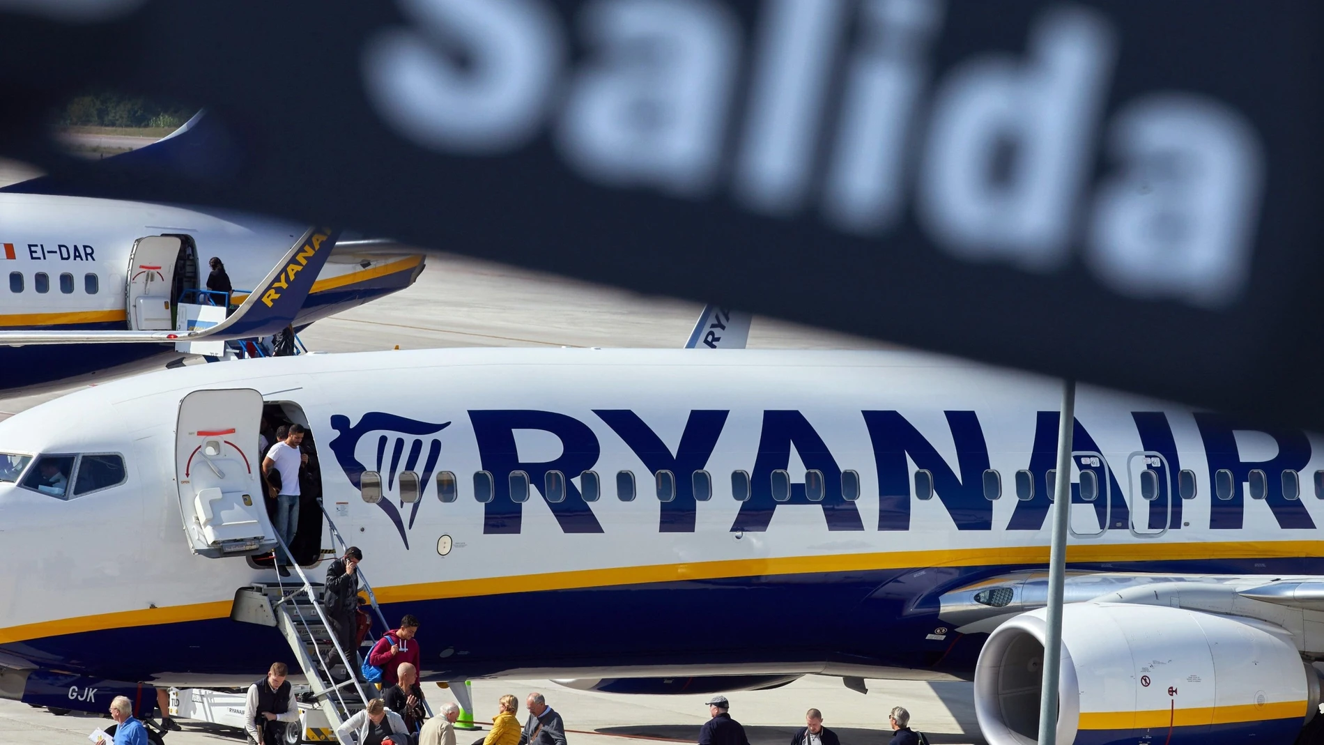 Un avión de Ryanair