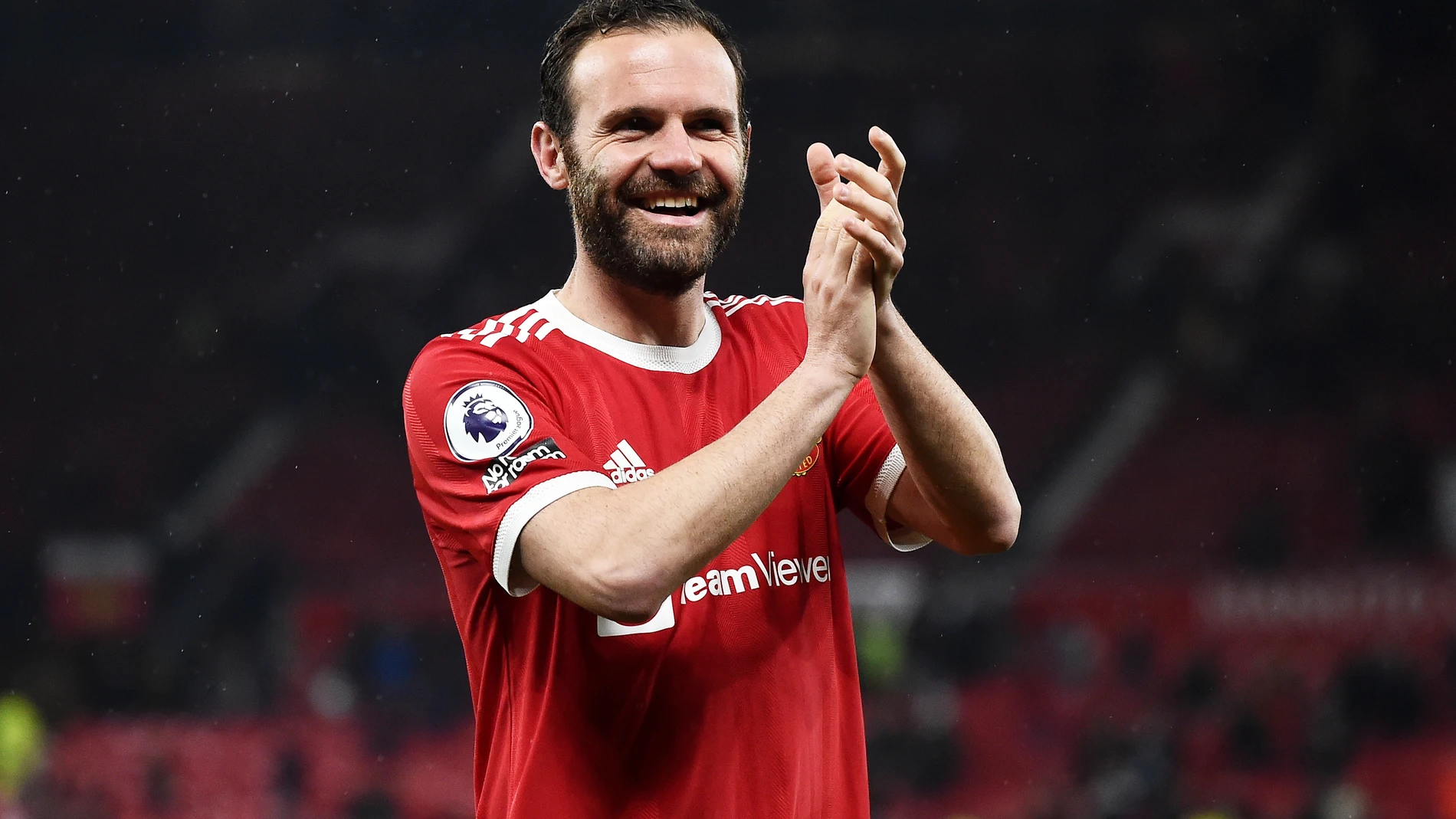 Juan Mata con el Manchester United.