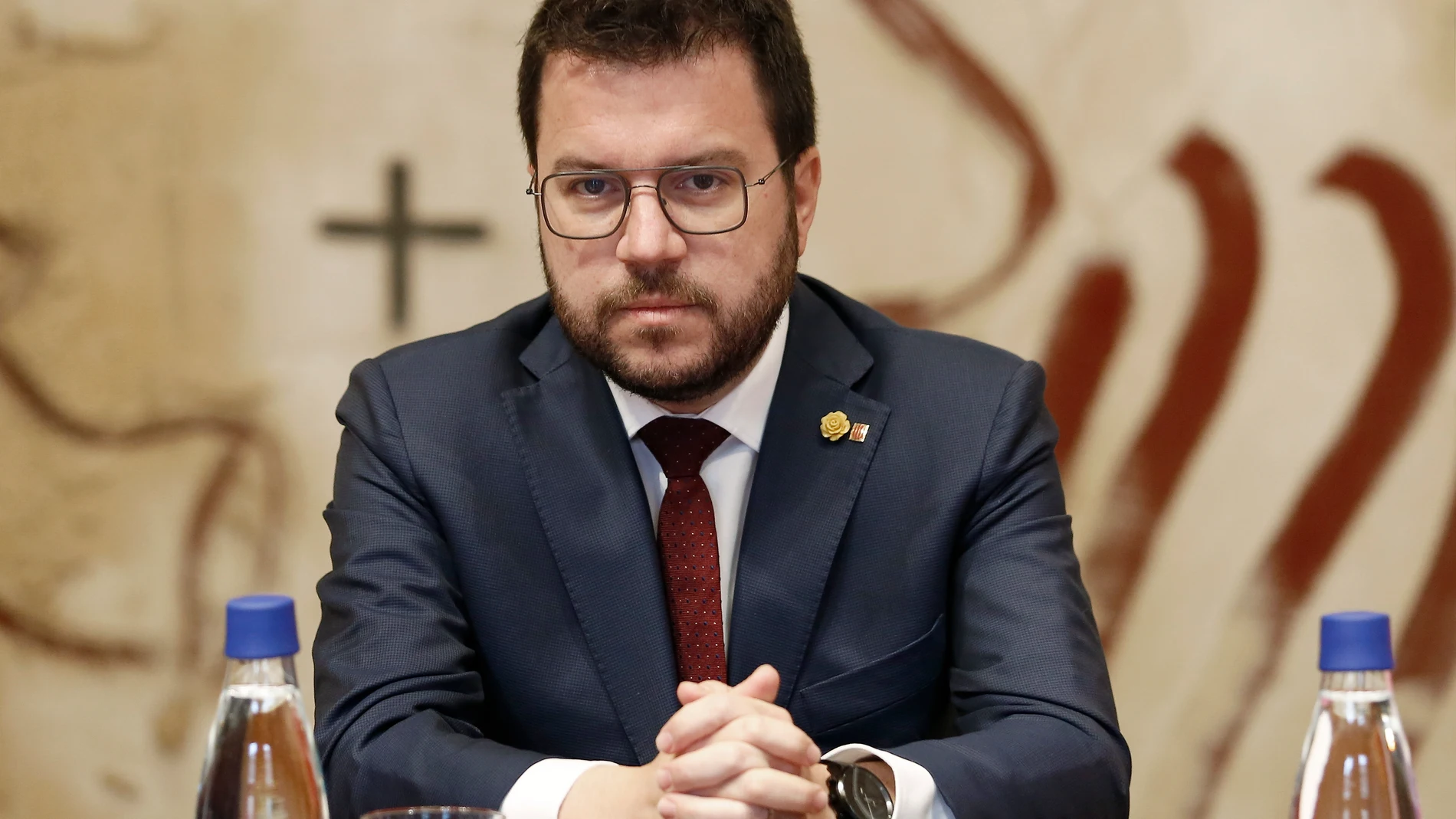 El presidente de la Generalitat, Pere Aragonès.