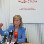 La consellera de Justicia y Función Pública, Gabriela Bravo