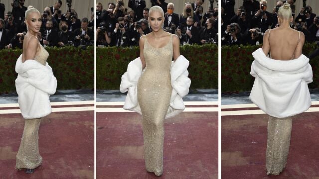 Kim Kardashian durante la Gala de MET