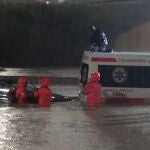 Rescate del Consorcio Provincial de Bomberos en Paterna (Valencia)