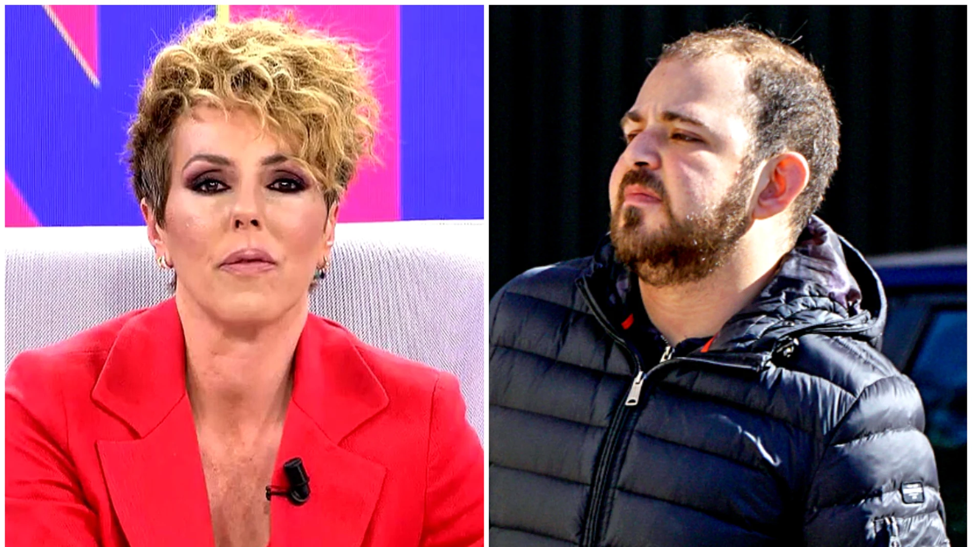 Rocío Carrasco y David Flores