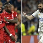 Mohamed Salah y Sadio Mane son las principales amenazas del Liverpool. Karim Benzema es el máximo goleador de la competición y principal baza de los madridistas en París