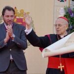 Acto de nombramiento del arzobispo de Valladolid, Ricardo Blázquez, como Hijo Predilecto de la ciudad.