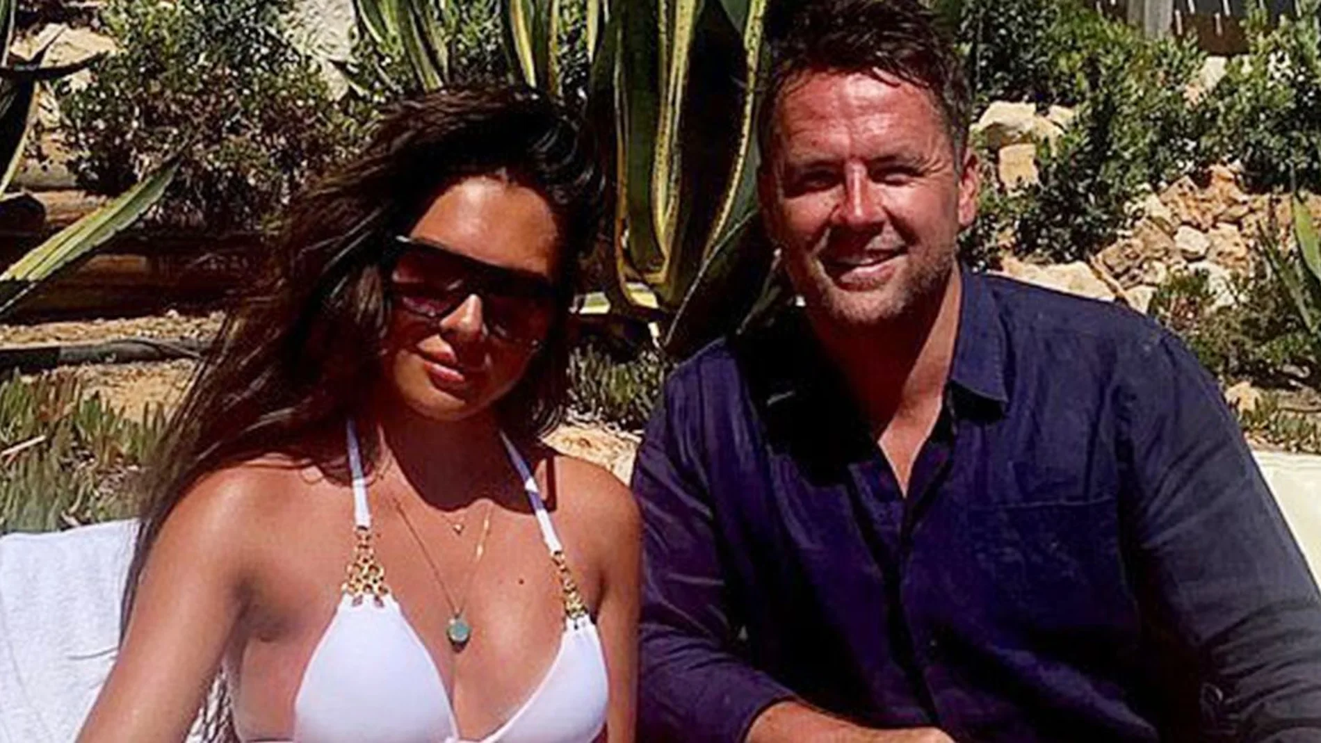 Gemma y Michael Owen.