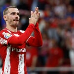 Antoine Griezmann con el Atlético de Madrid.