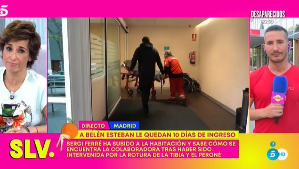 Sergi Ferré da la última hora sobre el estado de salud de Belén Esteban