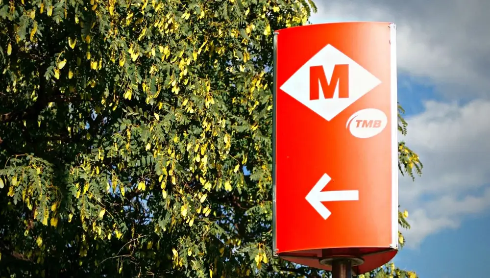 Señalización del Metro de Barcelona