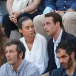 Victoria Federica y un amigo en la plaza de toros de Las Ventas