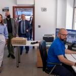 La consejera de Movilidad y Transformación Digital, María González Corral, mantiene una reunión con representantes de la Federación Castellano y Leonesa de Transportes en Autobús