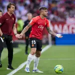 Pablo Maffeo con el Mallorca.