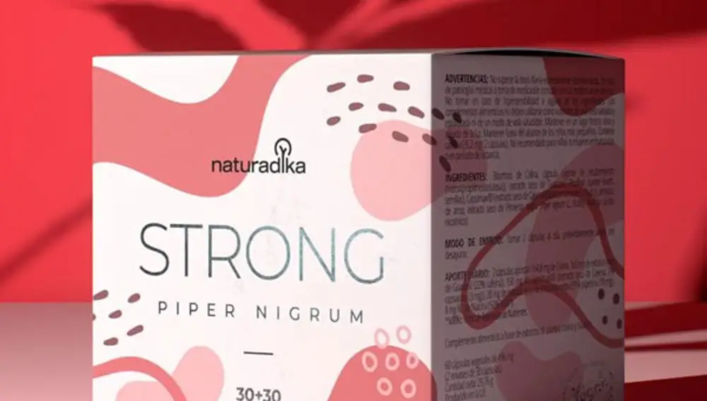 Complemento quemagrasas Piper Nigrum Strong