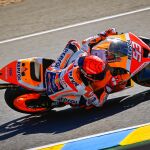 Marc Márquez, este viernes en el circuito de Le Mans