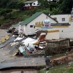 Inundaciones en Durban en abril de 2022.