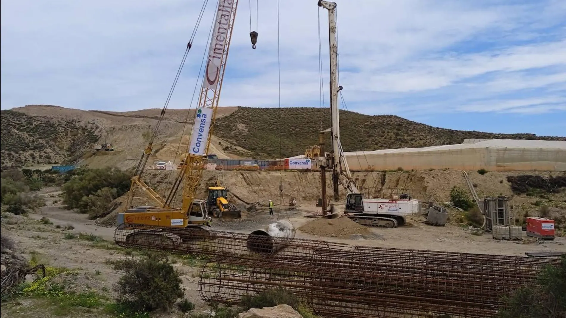 Las obras del AVE obligan a desviar el tráfico de la A-67