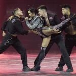 Chanel, durante el ensayo general antes de su actuación en la final de Eurovisión